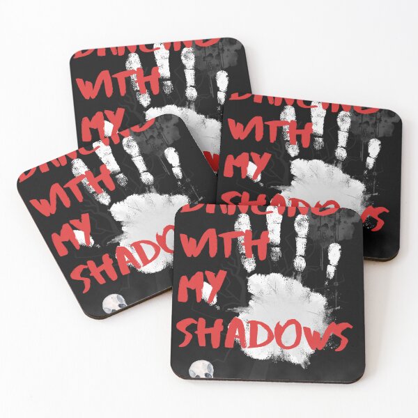 Item preview, Dancing With My Shadows Spooky Halloween Art designed and sold by AhmadAnnaPrints.