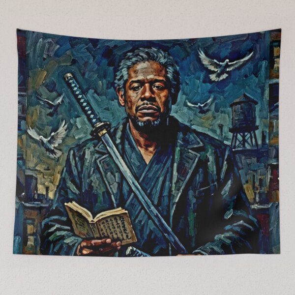 Item preview, Ghost Dog: The Way of the Samurai Retro Cult Neo-Noir Tribute Art Poster designed and sold by Art's Diner.