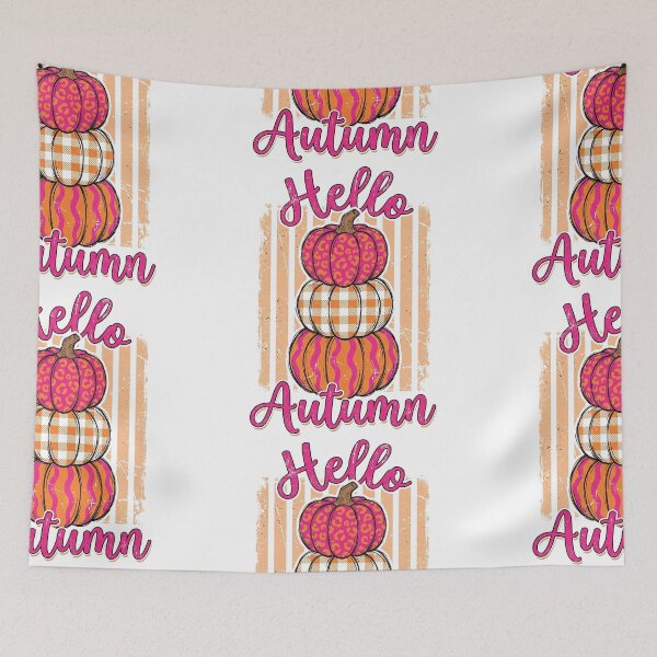 Item preview, Hello Autumn Stacked Pumpkin Trio designed and sold by hidetheyasin.