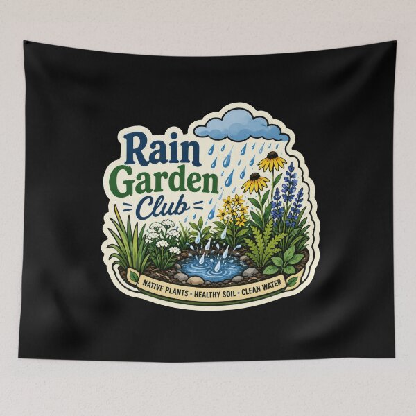 Item preview, Rain Garden Club designed and sold by Sketchlegacy.