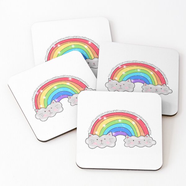 Item preview, Rainbow Cloud Cats designed and sold by Greatbluewhale3.