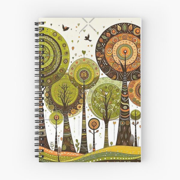 Item preview, Abstract forest illustration designed and sold by IvaiAna.