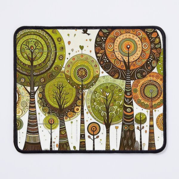 Item preview, Abstract forest illustration designed and sold by IvaiAna.