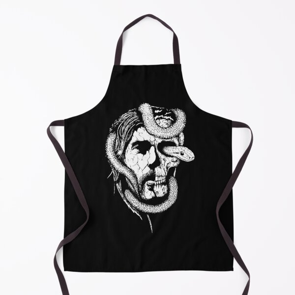 Item preview, Venom and Bone: Gothic Half-Skull Ink Portrait designed and sold by surmind.