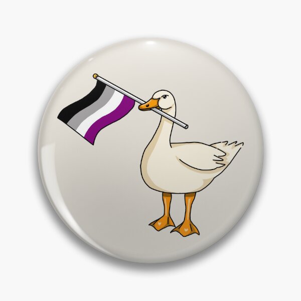 Item preview, Pride Goose - Asexual Flag designed and sold by LMaccaMakes.