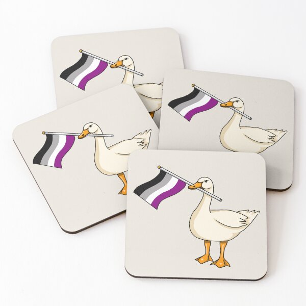 Item preview, Pride Goose - Asexual Flag designed and sold by LMaccaMakes.