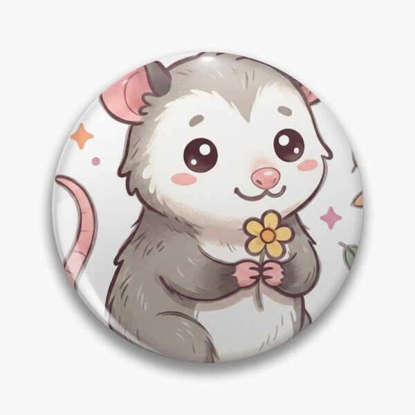 Item preview, Cute Opossum Sticker | Funny Woodland Animal designed and sold by Mathias Yakubu Design.