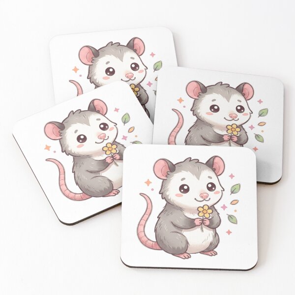 Item preview, Cute Opossum Sticker | Funny Woodland Animal designed and sold by Mathias Yakubu Design.