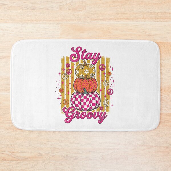 Item preview, Stay Groovy Retro Peace Pumpkin designed and sold by hidetheyasin.