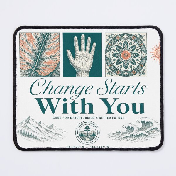 Item preview, Change Starts With You designed and sold by GrooveAndGlow.