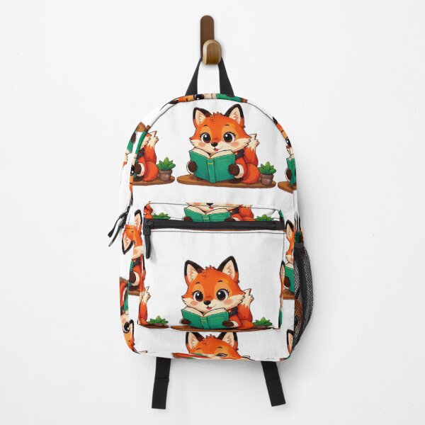 Item preview, Kawaii Reading Fox designed and sold by DailyDoodlesBySumbul.