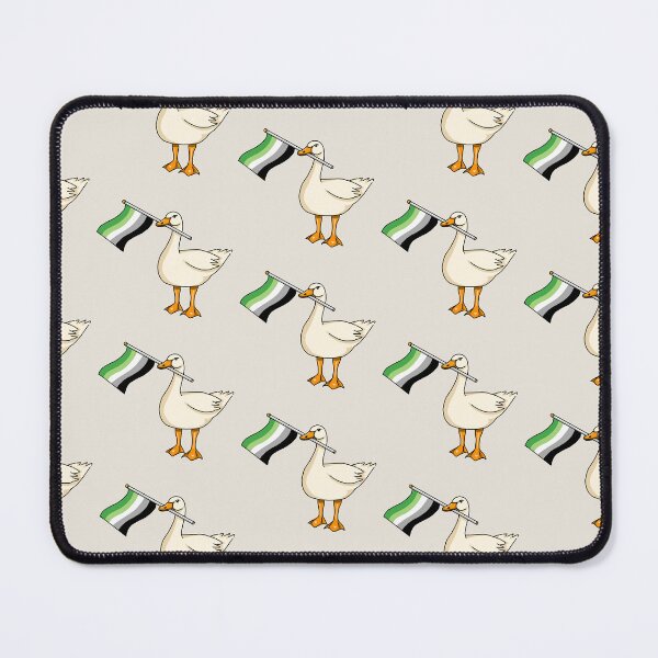Item preview, Pride Goose - Aromantic Flag designed and sold by LMaccaMakes.