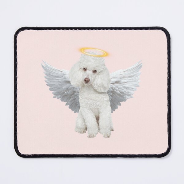 Item preview, Angel Poodle Puppy Wings Halo Cute Aesthetic Design designed and sold by chaos-and-curls.