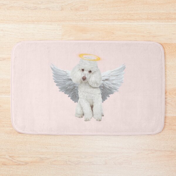 Item preview, Angel Poodle Puppy Wings Halo Cute Aesthetic Design designed and sold by chaos-and-curls.