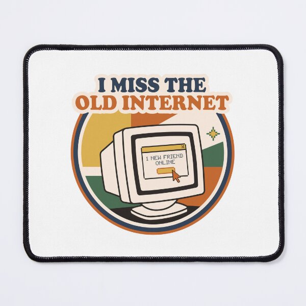 Item preview, I Miss The Old Internet Retro Computer designed and sold by Zerhof.