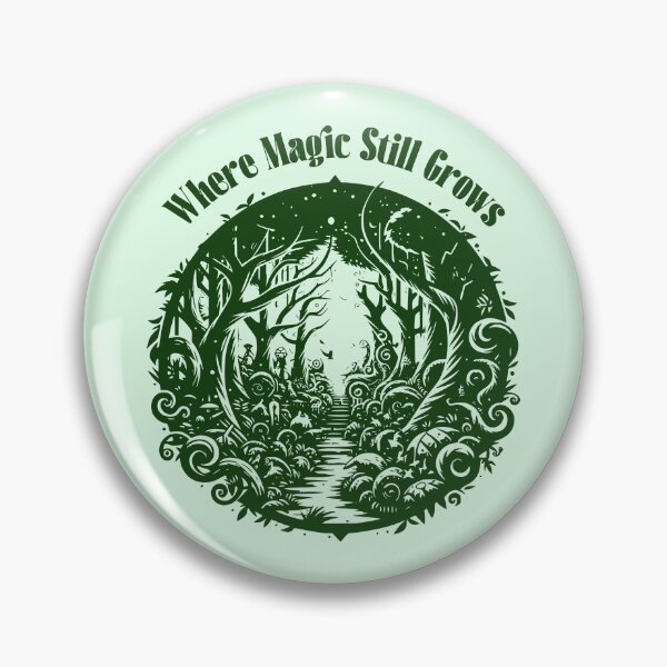 Item preview, Where Magic Still Grows Enchanted Forest | Whimsical Fantasy Woodland Design designed and sold by Sachie's Studio.