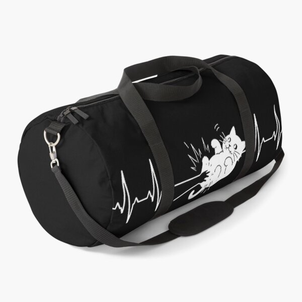 Item preview, ❤️ HEARTBEAT COLLECITON ❤️ - Interrupted by Cat Belly Trap - for dark backgrounds designed and sold by WheelieGdArt.