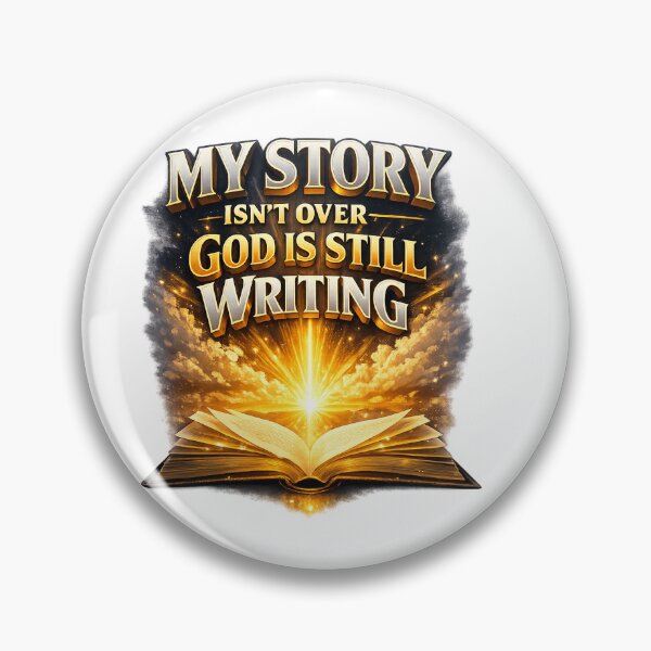Item preview, My story is not over God is still writing designed and sold by Akosombo.