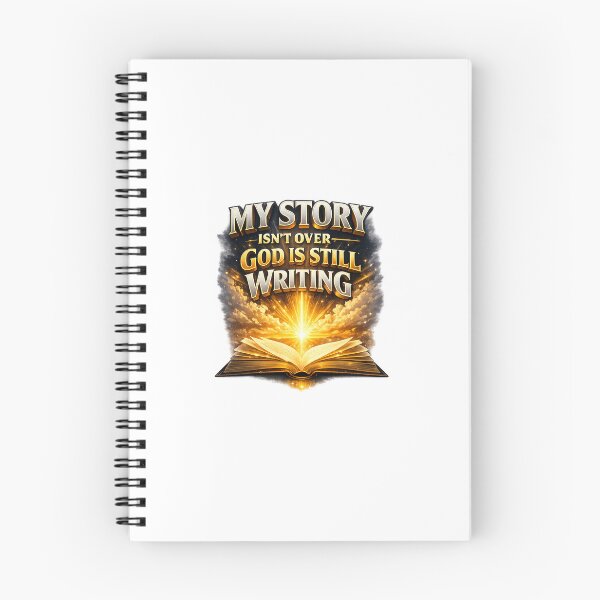 Item preview, My story is not over God is still writing designed and sold by Akosombo.