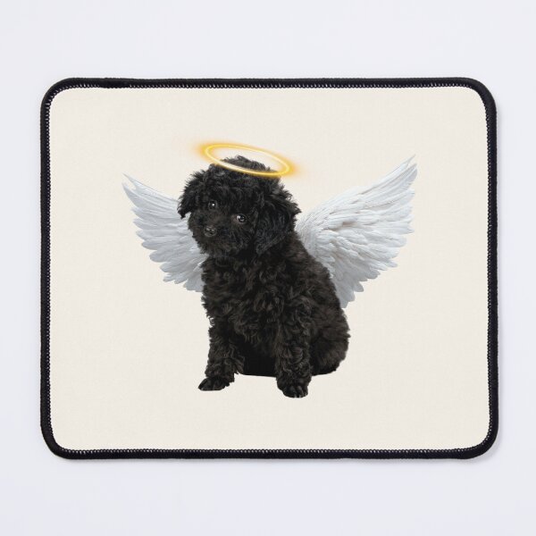 Item preview, Angel Poodle Puppy Wings Halo Cute Aesthetic Design designed and sold by chaos-and-curls.