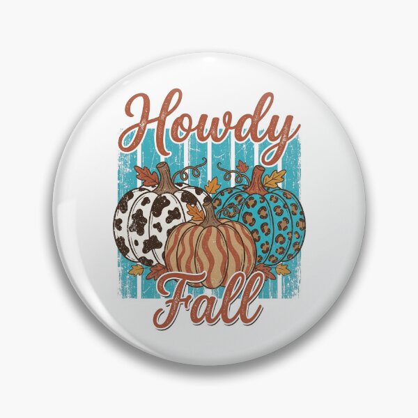 Item preview, Howdy Fall Cowboy Pumpkin Cluster designed and sold by hidetheyasin.