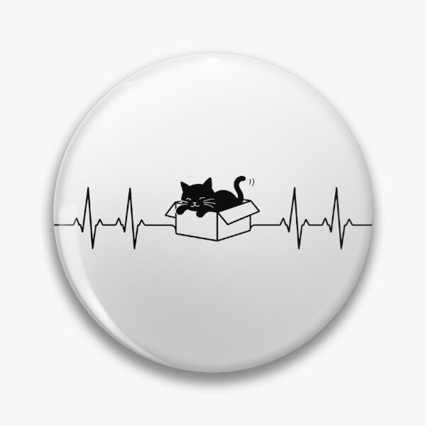 Item preview, ❤️ HEARTBEAT COLLECITON ❤️ - Heartbeat Cat - If I Fits... designed and sold by WheelieGdArt.