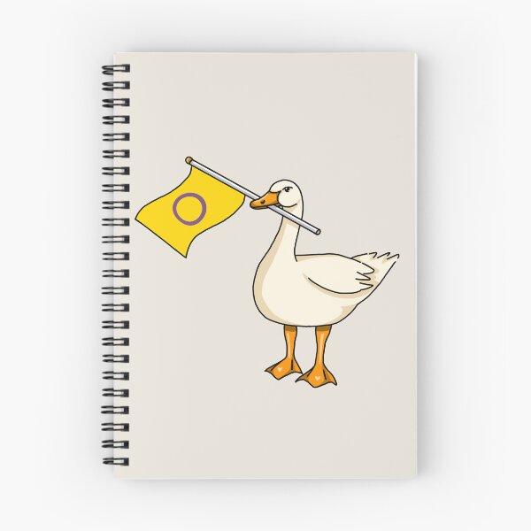 Item preview, Pride Goose - Intersex Flag designed and sold by LMaccaMakes.