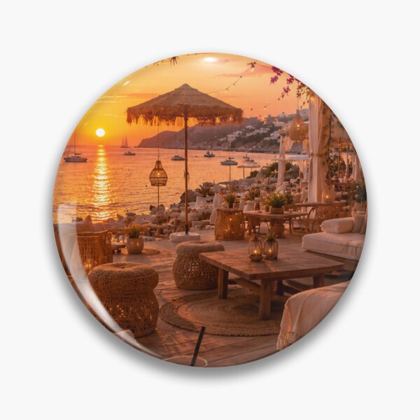 Item preview, Ibiza Boho Beach Club Sunset Escape designed and sold by piketo.