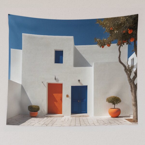 Item preview, Twin Doors in the Citrus Courtyard designed and sold by Viktor Surzhko.