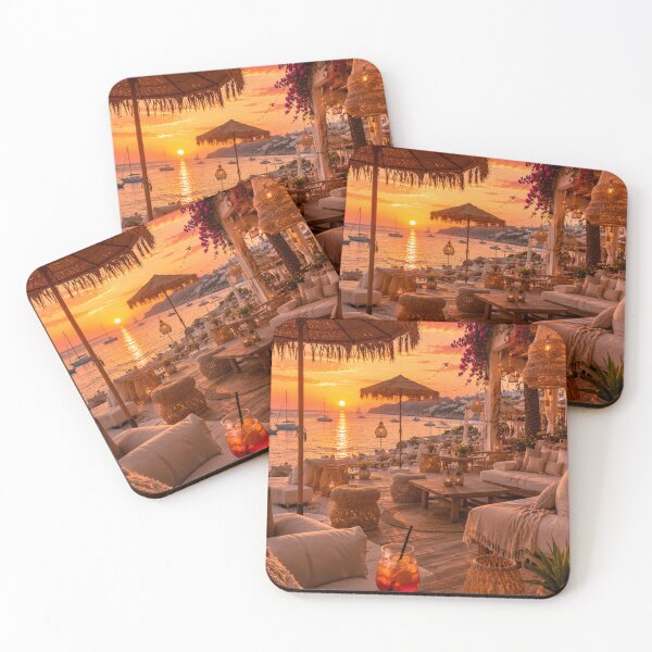Item preview, Ibiza Boho Beach Club Sunset Escape designed and sold by piketo.