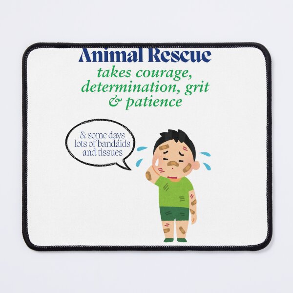 Item preview, Animal Rescue Takes Courage - Rescue Volunteer Design designed and sold by Liberty To Go.