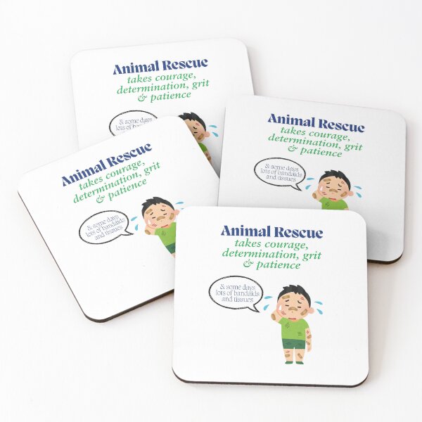 Item preview, Animal Rescue Takes Courage - Rescue Volunteer Design designed and sold by Liberty To Go.