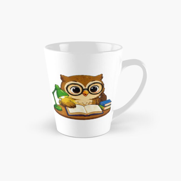 Item preview, Kawaii Study Owl designed and sold by DailyDoodlesBySumbul.