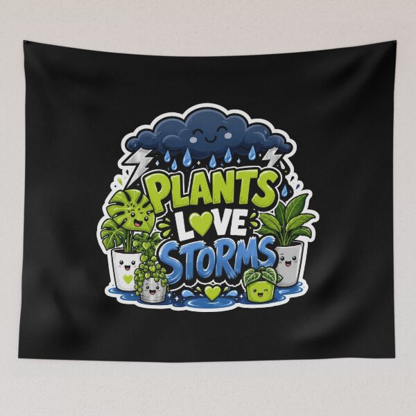 Item preview, Plants Love Storms designed and sold by Sketchlegacy.