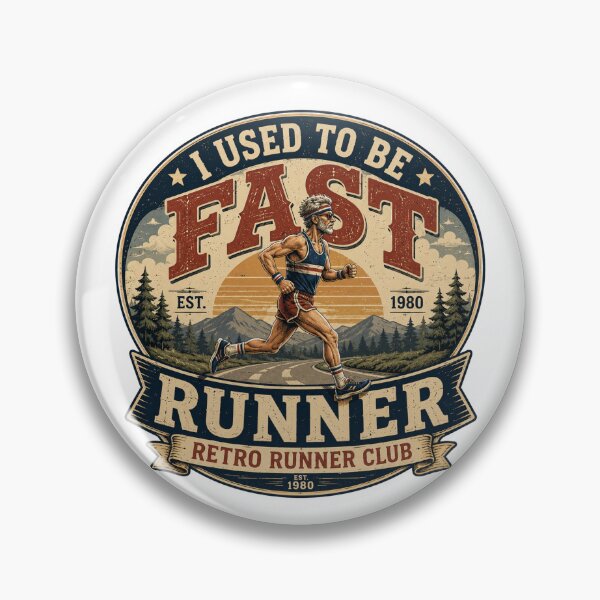 Item preview, I Used To Be Fast Runner Retro Running Club Vintage Shirt designed and sold by Masloshop.