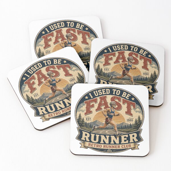 Item preview, I Used To Be Fast Runner Retro Running Club Vintage Shirt designed and sold by Masloshop.