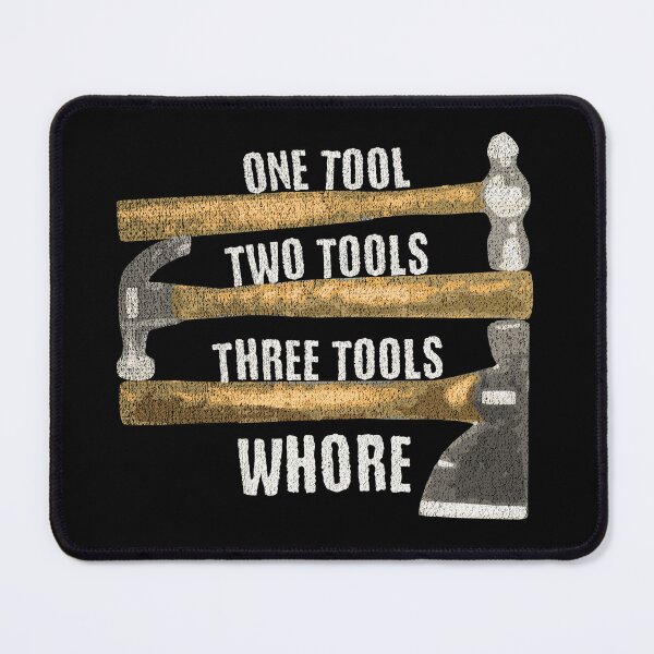 Item preview, Funny Naughty Tools Whore Garage Man Cave Art designed and sold by TackyTime.