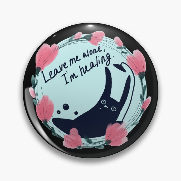 Item preview, Leave Me Alone Im Healing Funny Bath Bunny  designed and sold by ArtbyLanaN.