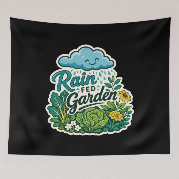 Item preview, Rain Fed Garden designed and sold by Sketchlegacy.