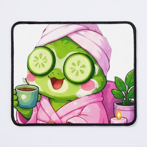 Item preview, Kawaii Spa Frog designed and sold by DailyDoodlesBySumbul.