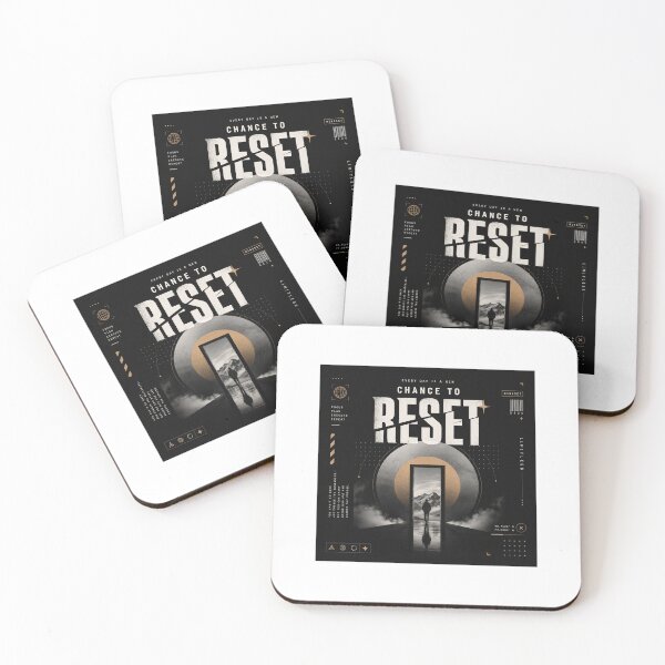 Item preview, RESET – Every Day Is A New Chance designed and sold by SummitTrails.