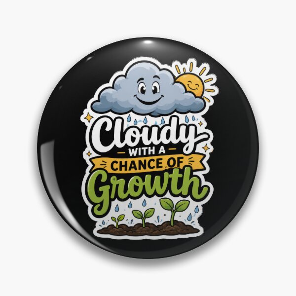 Item preview, Cloudy with a Chance of Growth  designed and sold by Sketchlegacy.