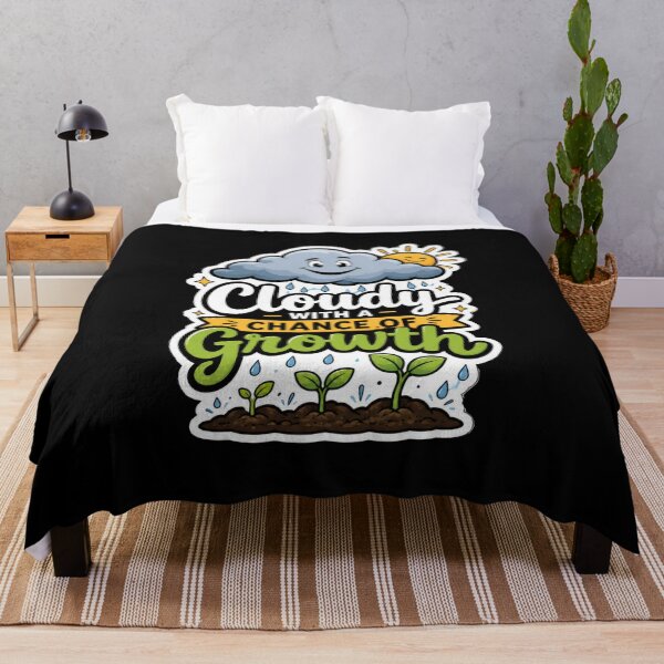 Item preview, Cloudy with a Chance of Growth designed and sold by Sketchlegacy.