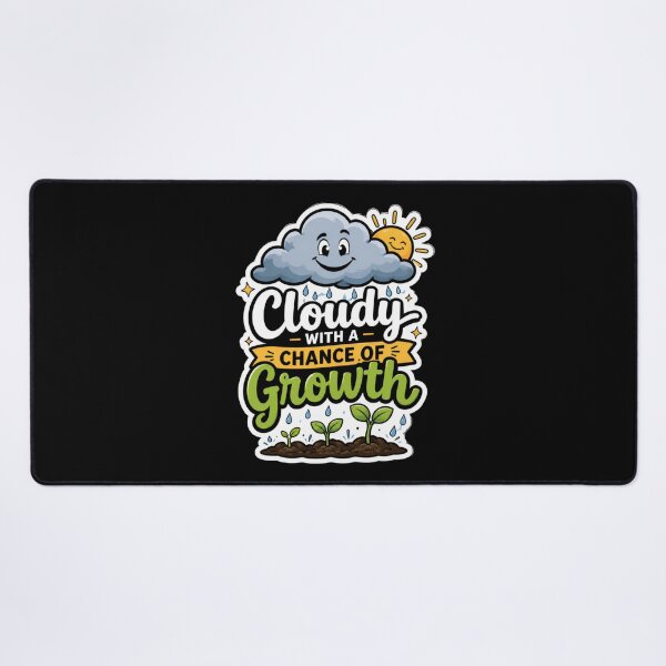 Item preview, Cloudy with a Chance of Growth designed and sold by Sketchlegacy.
