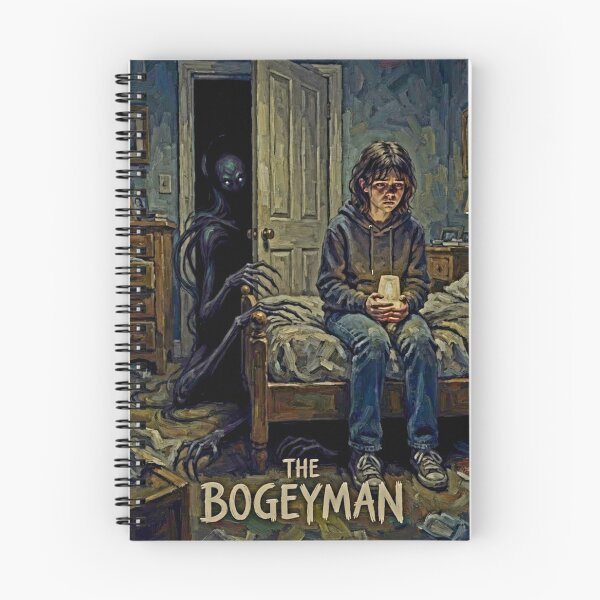 Item preview, The Bogeyman Is Real Retro Supernatural Horror Tribute Art Poster designed and sold by Art's Diner.