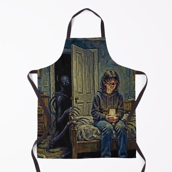 Item preview, The Bogeyman Is Real Retro Supernatural Horror Tribute Art Poster designed and sold by Art's Diner.