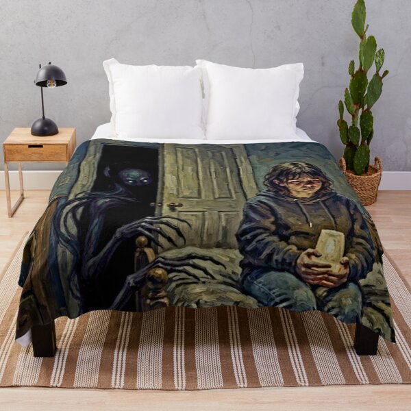 Item preview, The Bogeyman Is Real Retro Supernatural Horror Tribute Art Poster designed and sold by Art's Diner.