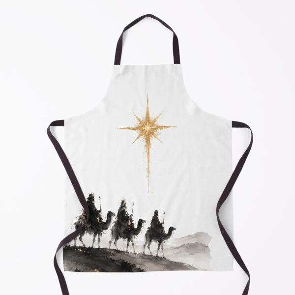 Item preview, Three Wise Men Following the Star Art designed and sold by Phos Creatives.