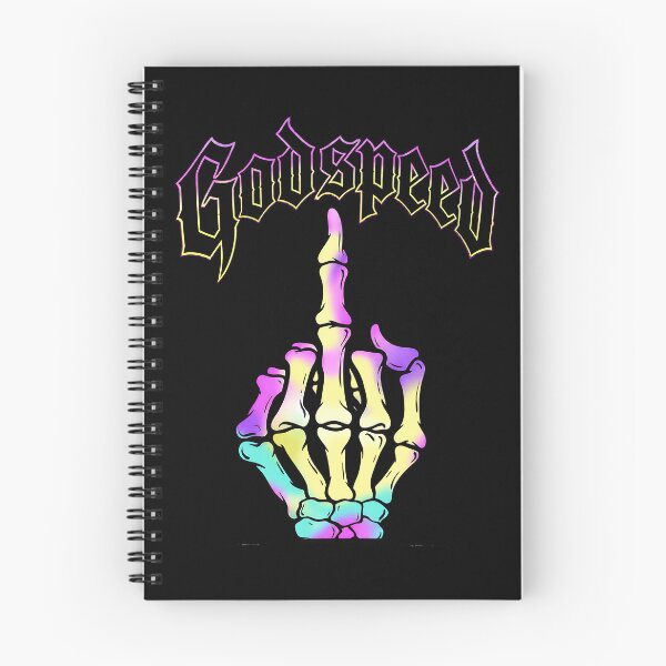 Item preview, Godspeed Skeleton Hand – Arte Gótico Holográfico designed and sold by bakazel.