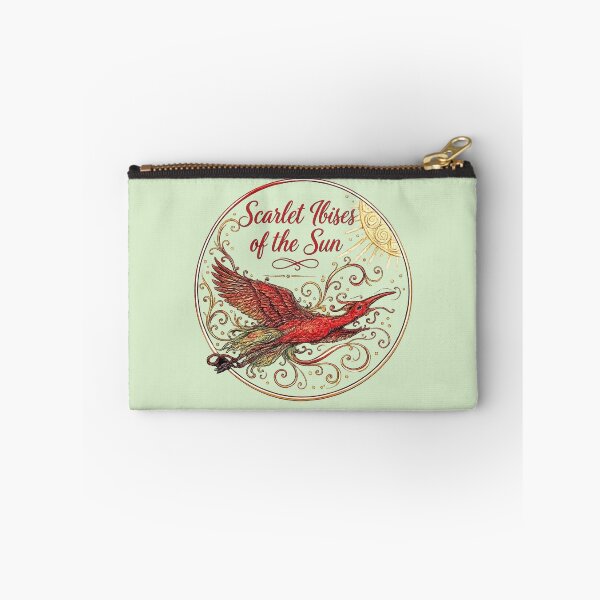 Item preview, Scarlet Ibises of the Sun – Transparent Design designed and sold by mimiartes.